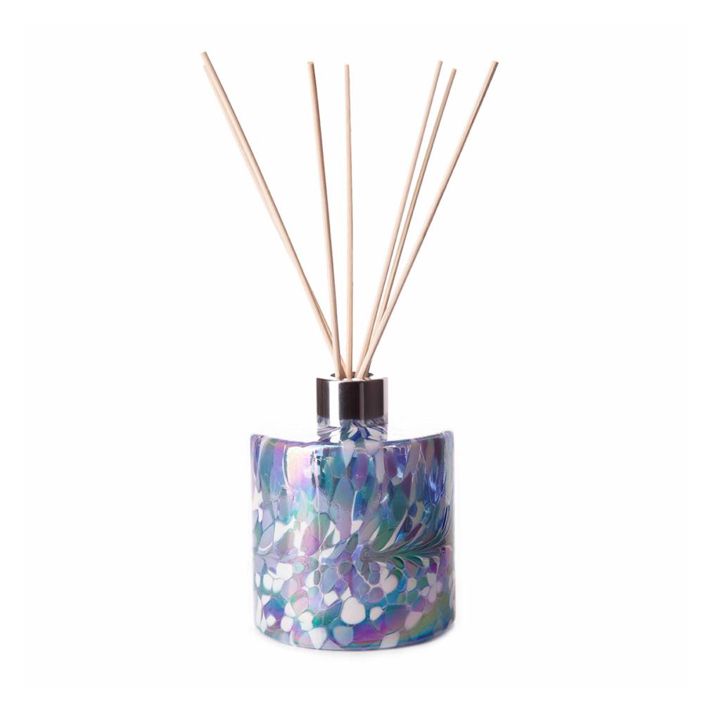 Amelia Art Glass Blue, Turquoise & White Cylinder Reed Diffuser £14.84